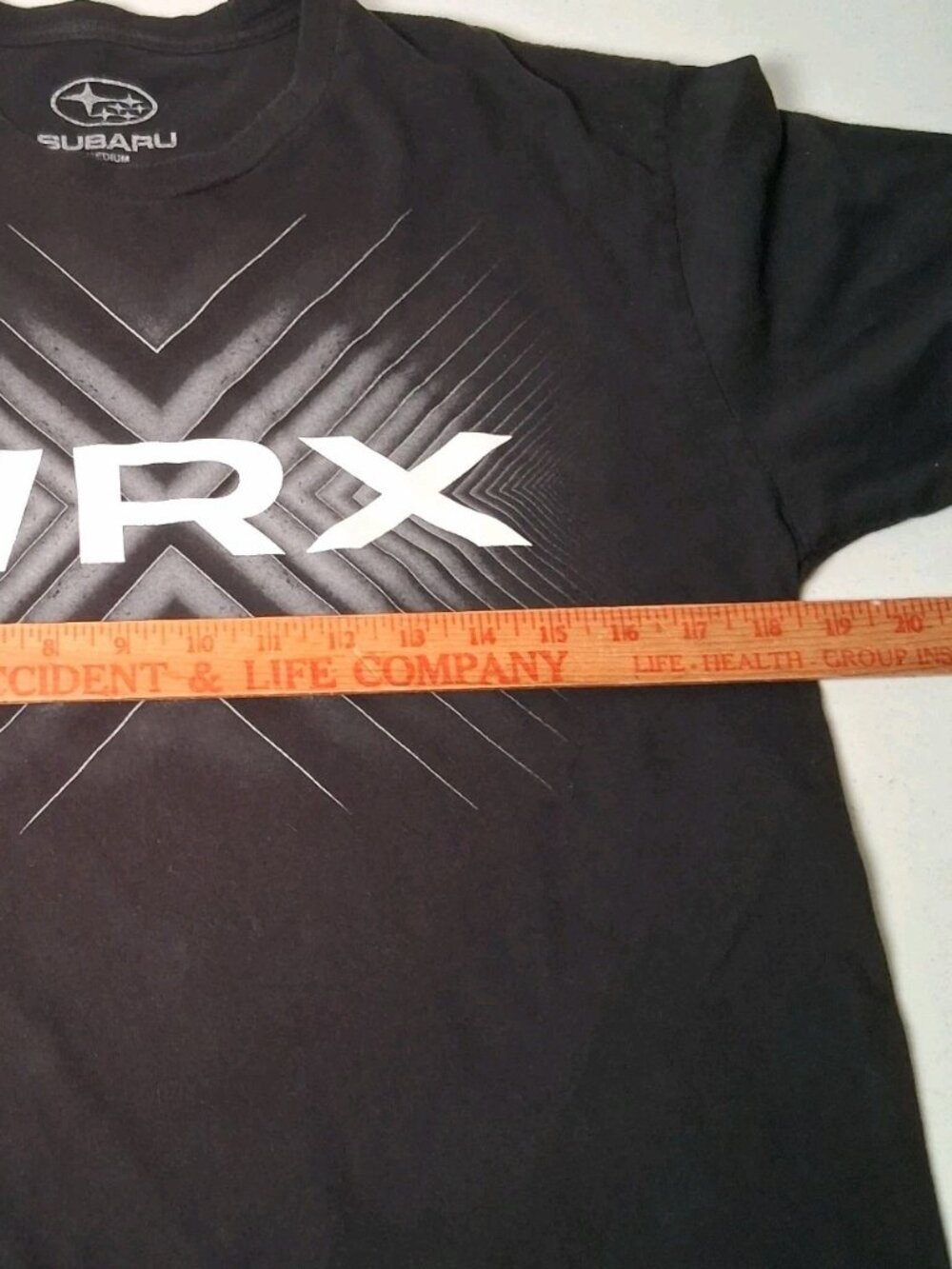 Subaru WRX T Shirt Men Medium Car Auto Automobile Graphic Logo - Picture 4 of 8